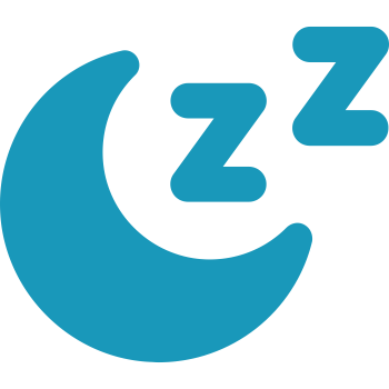 moon and sleep icon